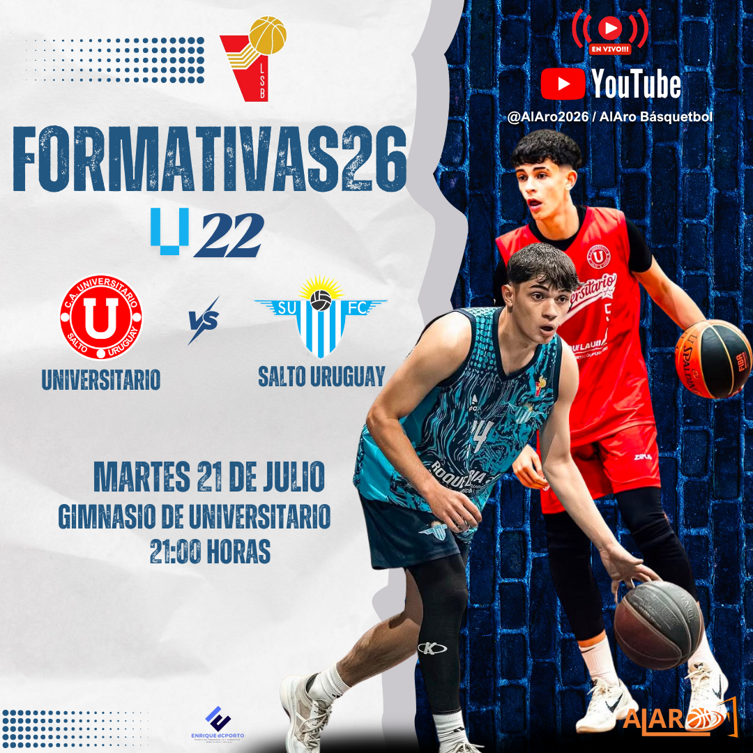U22 al ROJO vivo!!!, en vivo y en directo desde la U.