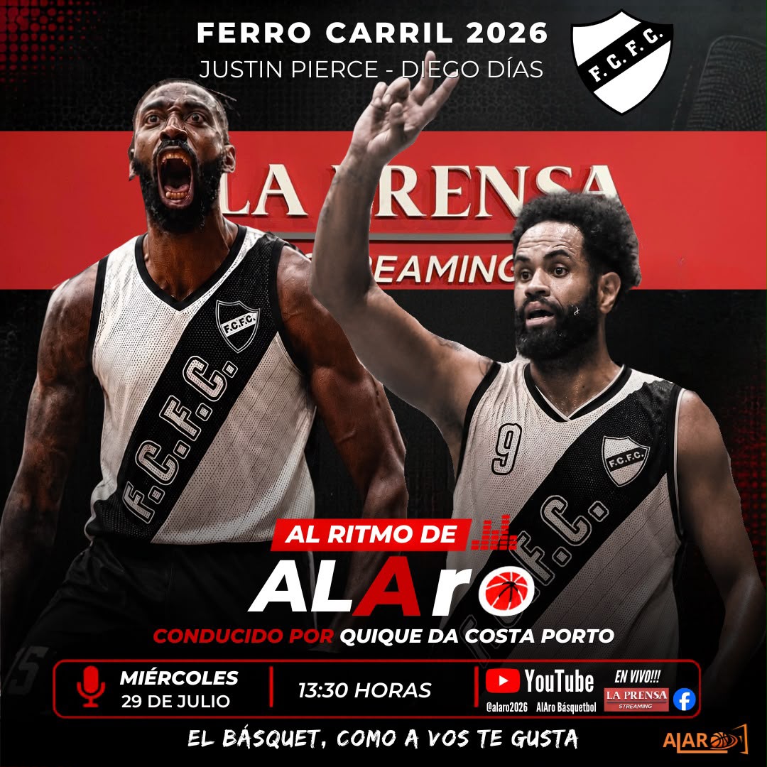 Este próximo Miércoles 29 en Al Ritmo de AlAro nos vistan Justin Pierce y Diego Díaz.
